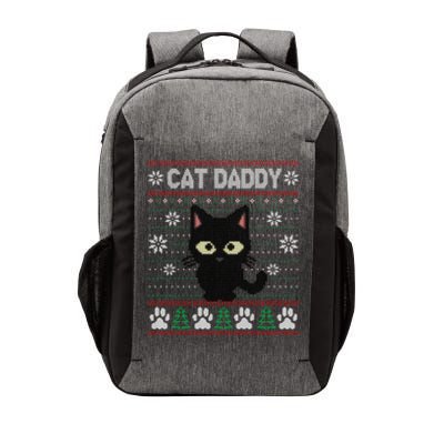 Kitty Cat Lover Xmas Cat Daddy Ugly Christmas Vector Backpack