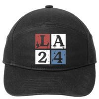 Kamala Comma La Harris 2024 7-Panel Snapback Hat