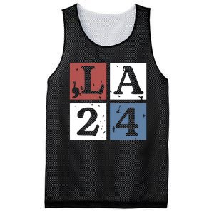 Kamala Comma La Harris 2024 Mesh Reversible Basketball Jersey Tank