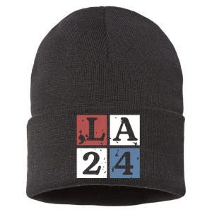 Kamala Comma La Harris 2024 Sustainable Knit Beanie