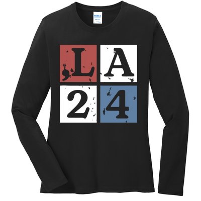 Kamala Comma La Harris 2024 Ladies Long Sleeve Shirt