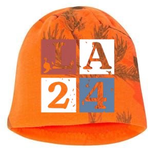 Kamala Comma La Harris 2024 Kati - Camo Knit Beanie