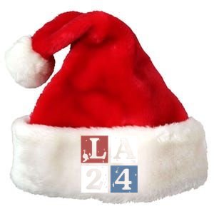 Kamala Comma La Harris 2024 Premium Christmas Santa Hat