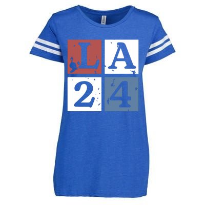 Kamala Comma La Harris 2024 Enza Ladies Jersey Football T-Shirt