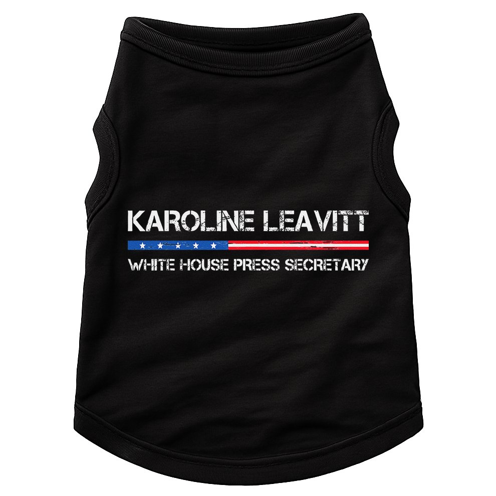Karoline Caroline Leavitt White House Press Secretary Doggie Tank