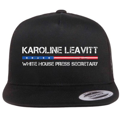 Karoline Caroline Leavitt White House Press Secretary Flatbill Hat