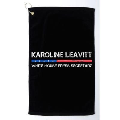 Karoline Caroline Leavitt White House Press Secretary Golf Towel