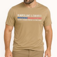 Karoline Caroline Leavitt White House Press Secretary Cooling Performance Crew T-Shirt