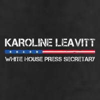 Karoline Caroline Leavitt White House Press Secretary 7 Panel Mesh Trucker Snapback Hat