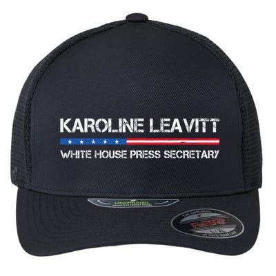 Karoline Caroline Leavitt White House Press Secretary Flexfit Unipanel Trucker Cap