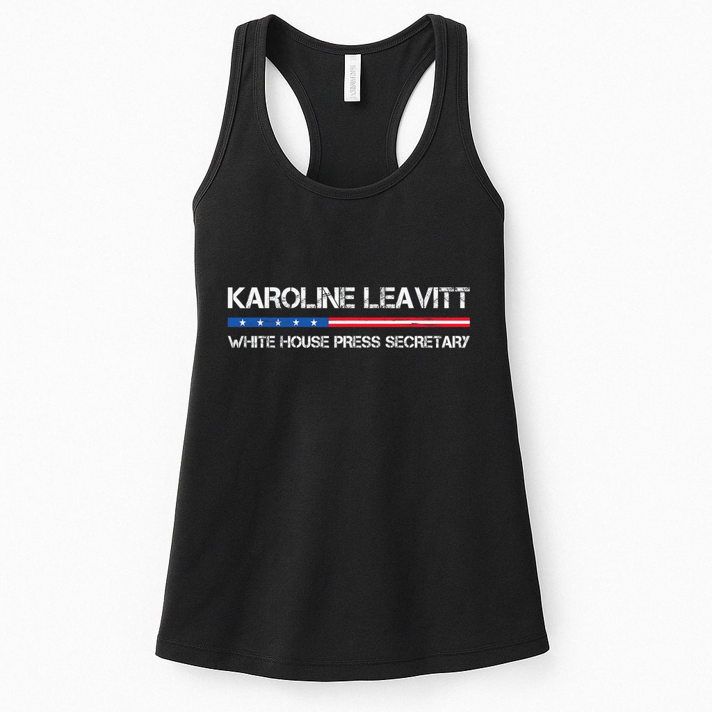 Karoline Caroline Leavitt White House Press Secretary Womens Tank Top