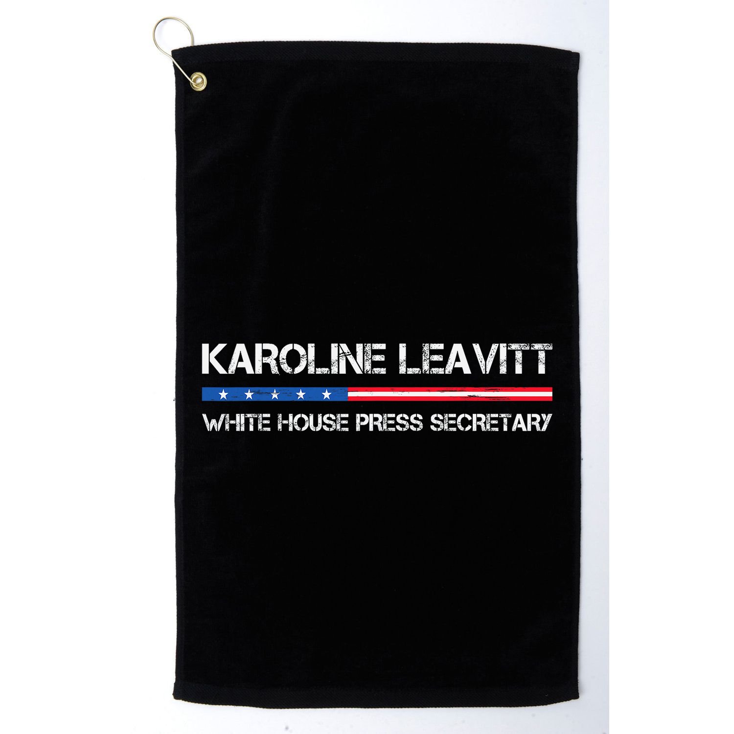 Karoline Caroline Leavitt White House Press Secretary Golf Towel
