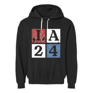 Kamala Comma La Harris 2024 Garment-Dyed Fleece Hoodie