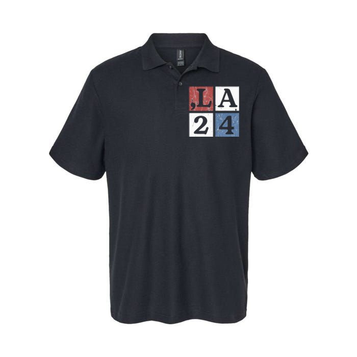 Kamala Comma La Harris 2024 Softstyle Adult Sport Polo