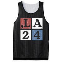 Kamala Comma La Harris 2024 Mesh Reversible Basketball Jersey Tank