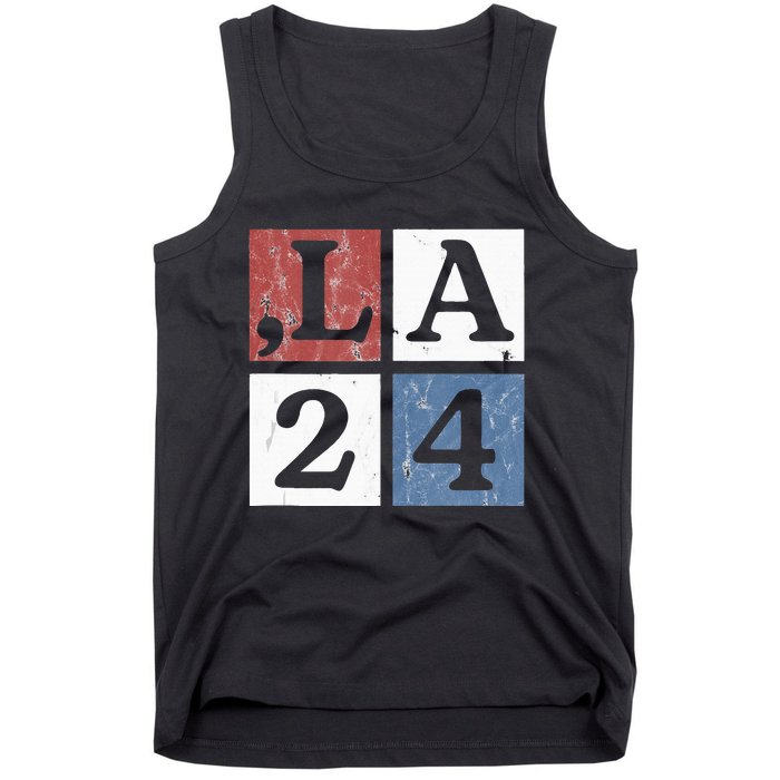 Kamala Comma La Harris 2024 Tank Top