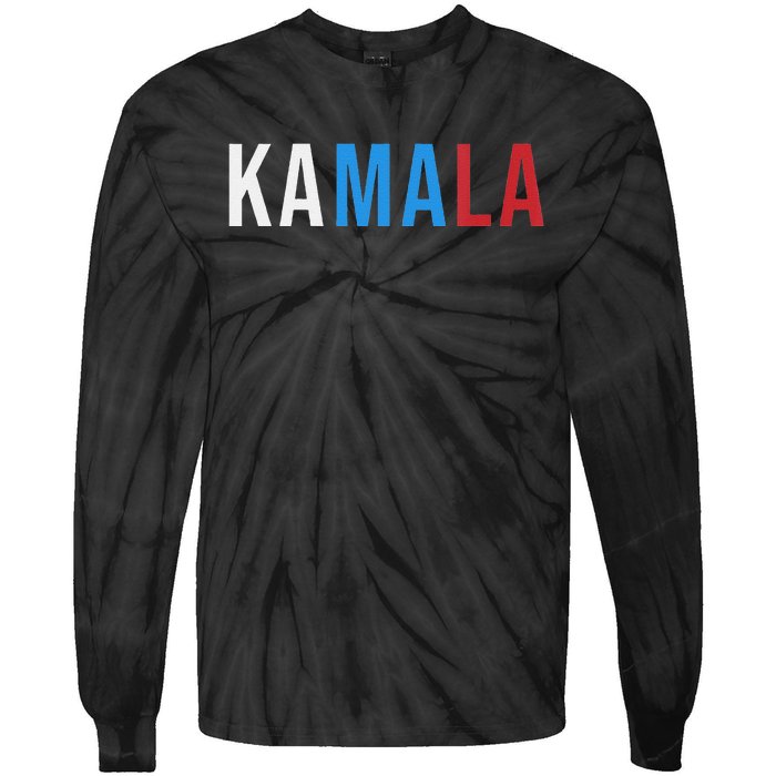 Kamala Comma La Tie-Dye Long Sleeve Shirt