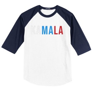 Kamala Comma La Baseball Sleeve Shirt