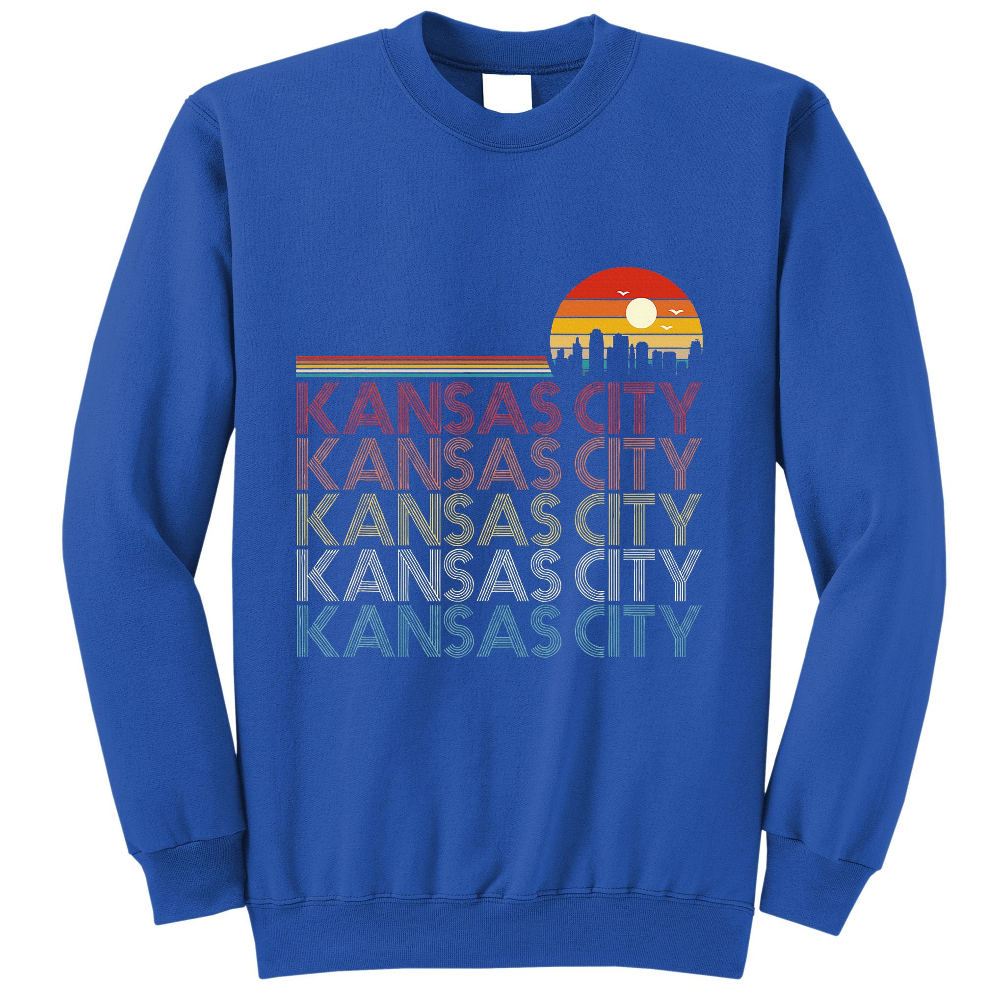 Kansas City Missouri 80s Style Kansas City Sweatshirt
