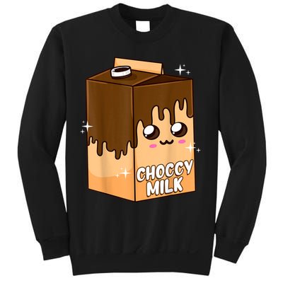 Kawaii Choccy Milk Chocolate Milk Cute Meme Lover Sweatshirt
