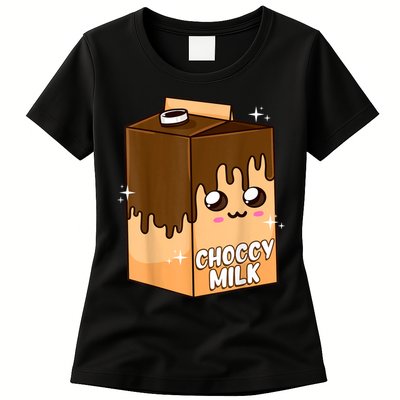Kawaii Choccy Milk Chocolate Milk Cute Meme Lover Womens T-Shirt