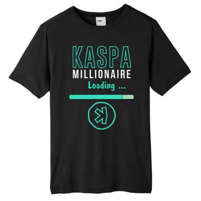 Kaspa Crypto Millionaire Loading Digital Bullrun Kaspa Miner Tall Fusion ChromaSoft Performance T-Shirt