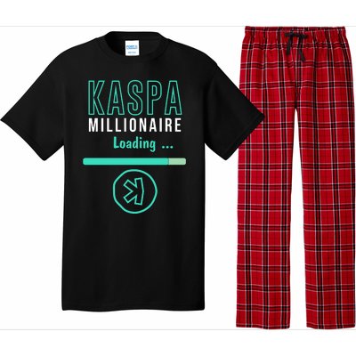 Kaspa Crypto Millionaire Loading Digital Bullrun Kaspa Miner Pajama Set