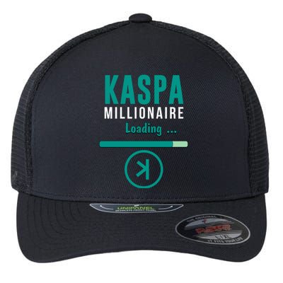 Kaspa Crypto Millionaire Loading Kaspa Miner Digital Bullrun Flexfit Unipanel Trucker Cap