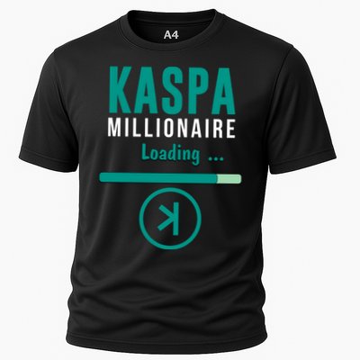 Kaspa Crypto Millionaire Loading Kaspa Miner Digital Bullrun Performance Shirt