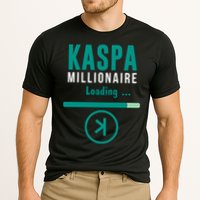 Kaspa Crypto Millionaire Loading Kaspa Miner Digital Bullrun Performance Shirt