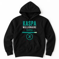 Kaspa Crypto Millionaire Loading Kaspa Miner Digital Bullrun Hoodie