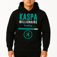 Kaspa Crypto Millionaire Loading Kaspa Miner Digital Bullrun Hoodie