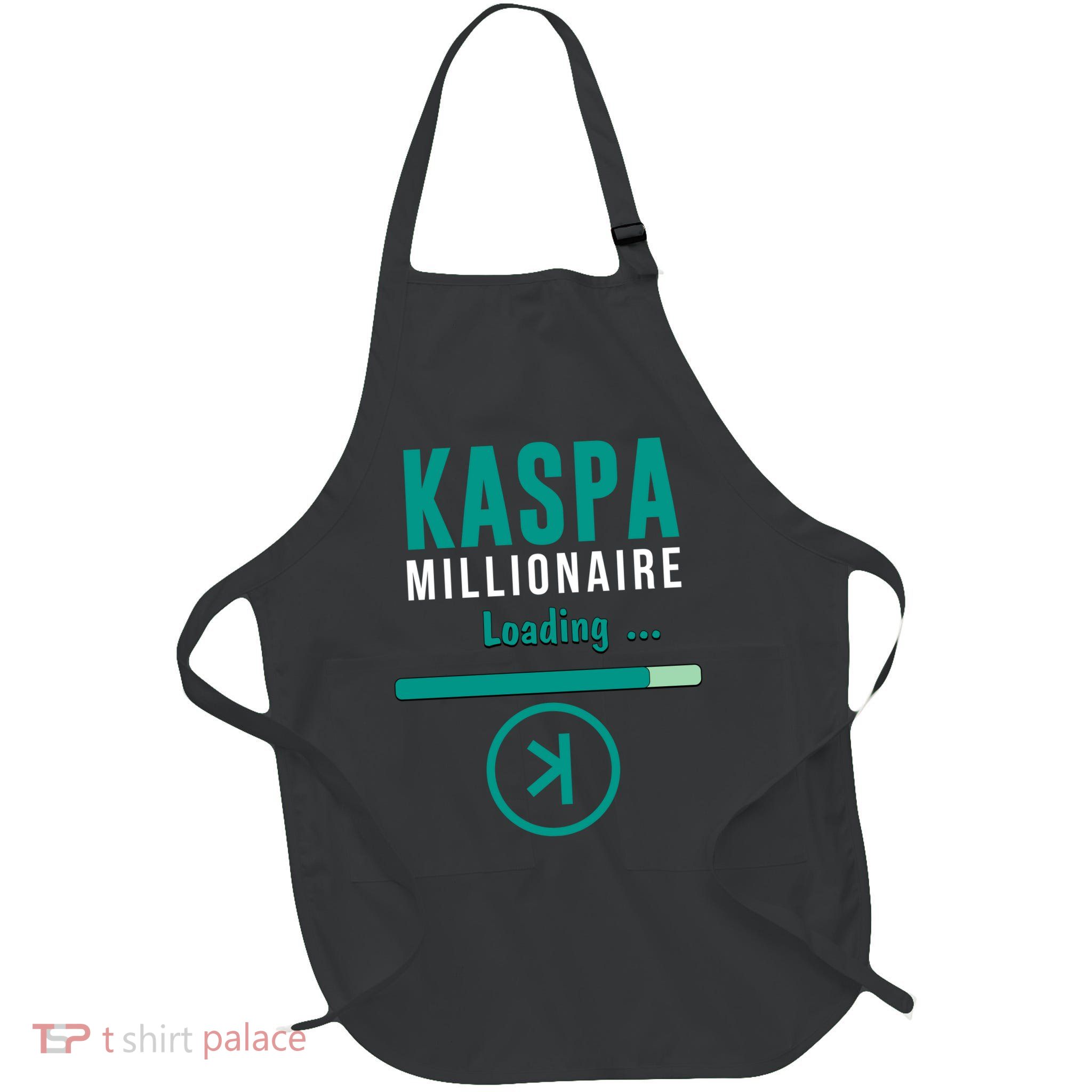 Kaspa Crypto Millionaire Loading Kaspa Miner Digital Bullrun Apron