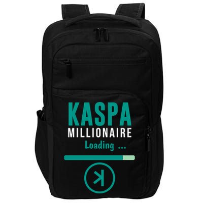 Kaspa Crypto Millionaire Loading Kaspa Miner Digital Bullrun Impact Tech Backpack