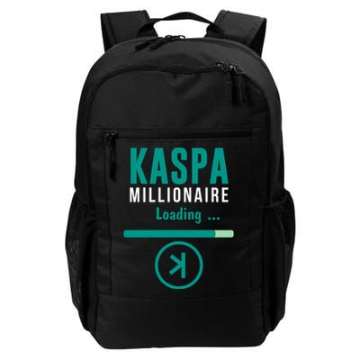 Kaspa Crypto Millionaire Loading Kaspa Miner Digital Bullrun Daily Commute Backpack