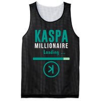 Kaspa Crypto Millionaire Loading Kaspa Miner Digital Bullrun Mesh Reversible Basketball Jersey Tank