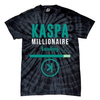 Kaspa Crypto Millionaire Loading Kaspa Miner Digital Bullrun Tie-Dye T-Shirt