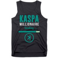 Kaspa Crypto Millionaire Loading Kaspa Miner Digital Bullrun Tank Top