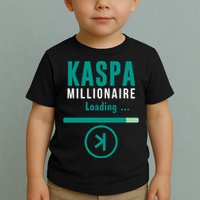Kaspa Crypto Millionaire Loading Kaspa Miner Digital Bullrun Toddler T-Shirt
