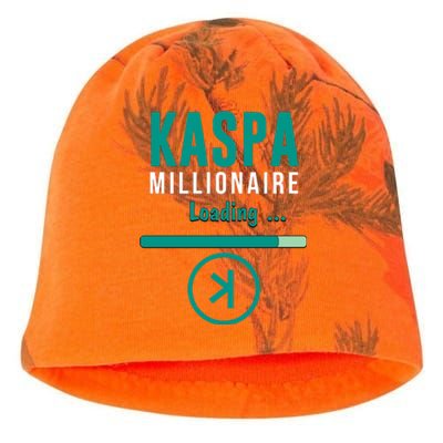 Kaspa Crypto Millionaire Loading Kaspa Miner Digital Bullrun Kati - Camo Knit Beanie