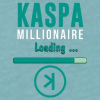 Kaspa Crypto Millionaire Loading Kaspa Miner Digital Bullrun Sueded Cloud Jersey T-Shirt