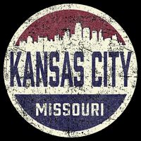 Kansas City Missouri Retro City Skyline Souvenir T-Shirt
