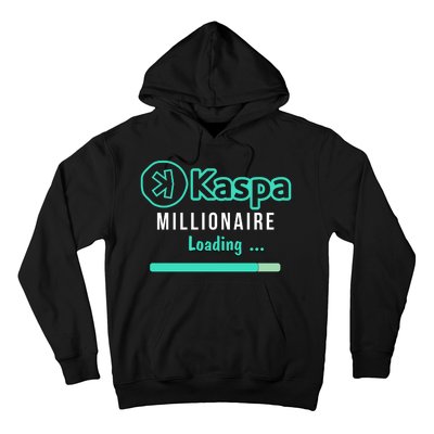 Kaspa Crypto Millionaire Loading Kaspa Miner Crypto Bullrun Hoodie