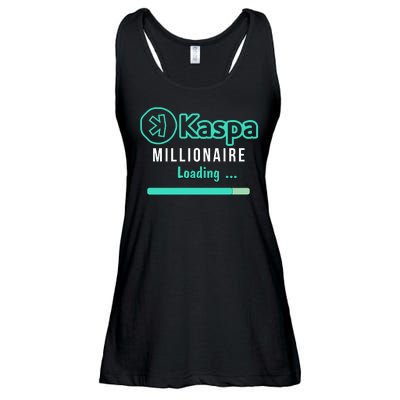 Kaspa Crypto Millionaire Loading Kaspa Miner Crypto Bullrun Ladies Essential Flowy Tank