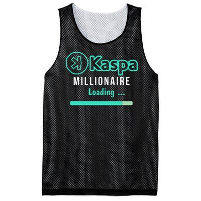 Kaspa Crypto Millionaire Loading Kaspa Miner Crypto Bullrun Mesh Reversible Basketball Jersey Tank