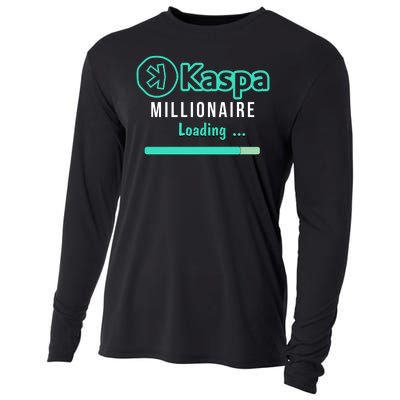 Kaspa Crypto Millionaire Loading Kaspa Miner Crypto Bullrun Cooling Performance Long Sleeve Crew