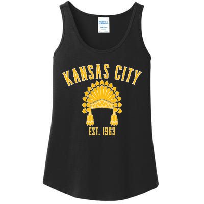 Kansas City Missouri Pride Retro Souvenir Ladies Essential Tank