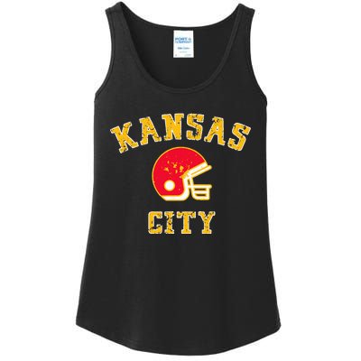 Kansas City Missouri Pride Love Gift KC Retro Ladies Essential Tank