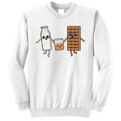 Kawaii Chocolate Milk Chocolate Milk Lover Sweatshirt