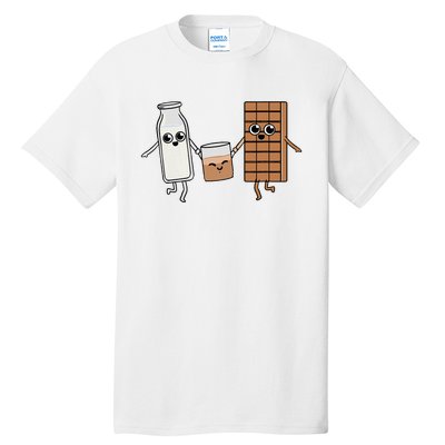 Kawaii Chocolate Milk Chocolate Milk Lover Tall T-Shirt